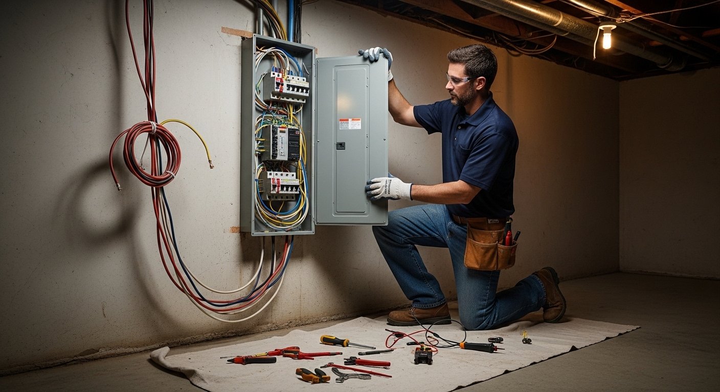 Tulsa electrician electrical panel work