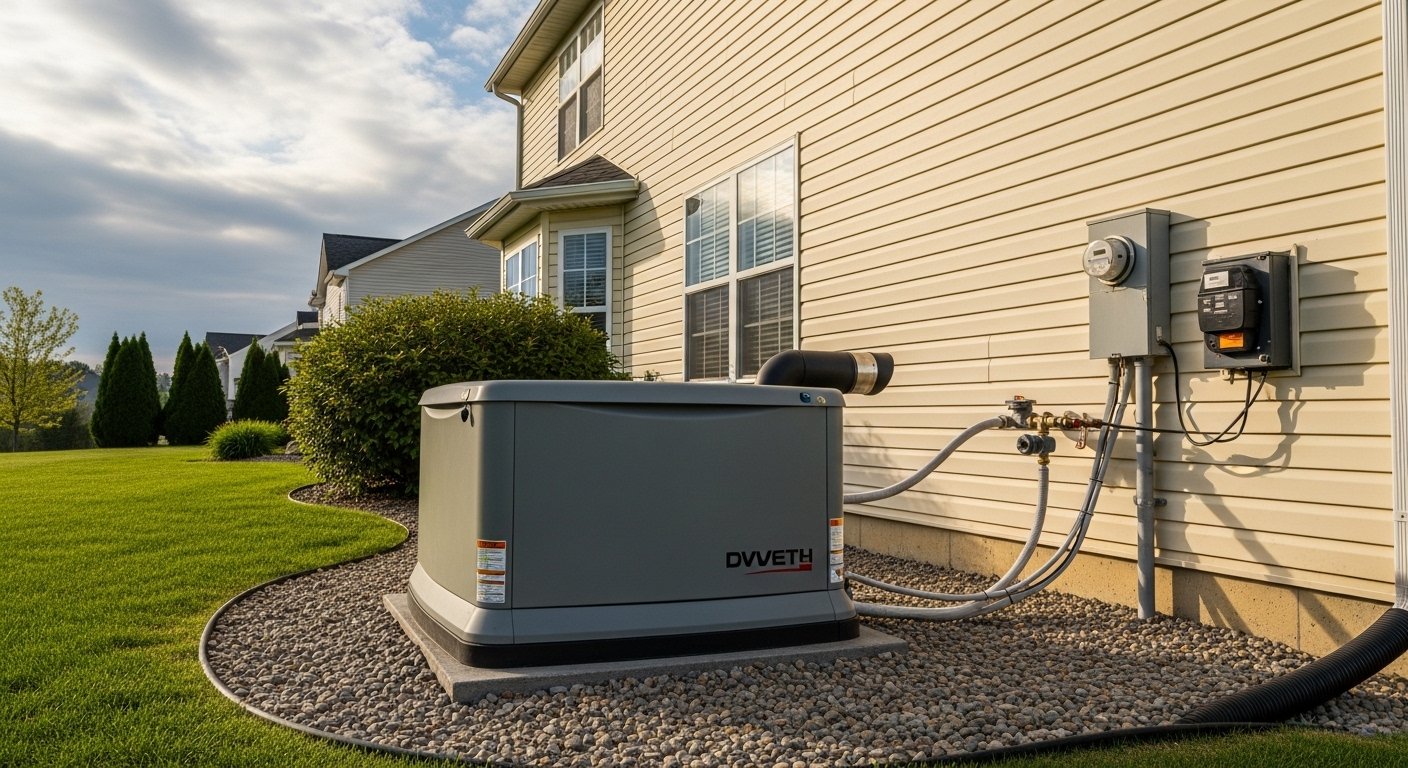 Whole-Home Generator Installation in Tulsa, Oklahoma